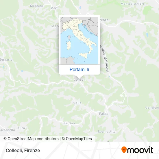 Mappa Colleoli