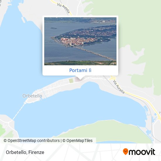 Mappa Orbetello