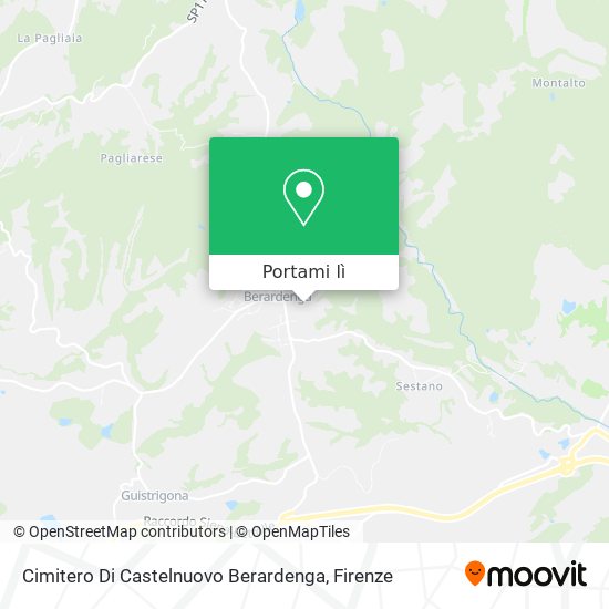 Mappa Cimitero Di Castelnuovo Berardenga