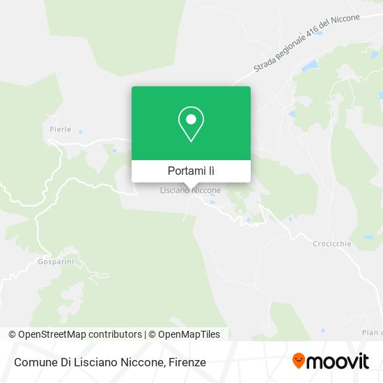 Mappa Comune Di Lisciano Niccone
