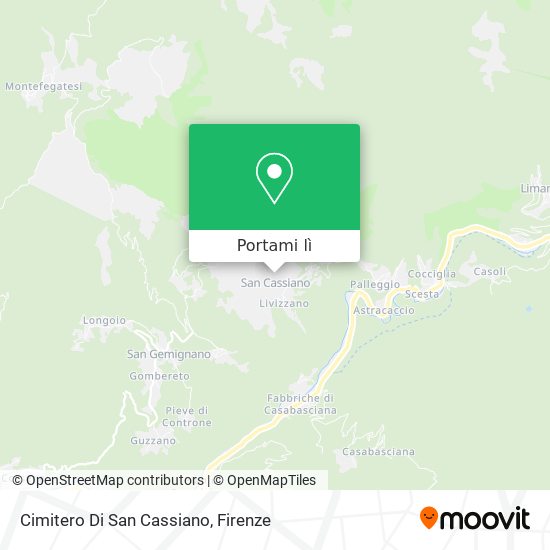 Mappa Cimitero Di San Cassiano