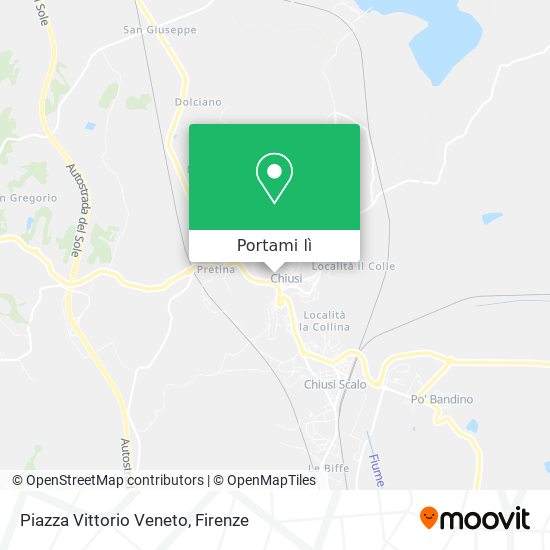 Mappa Piazza Vittorio Veneto