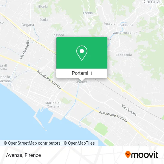Mappa Avenza