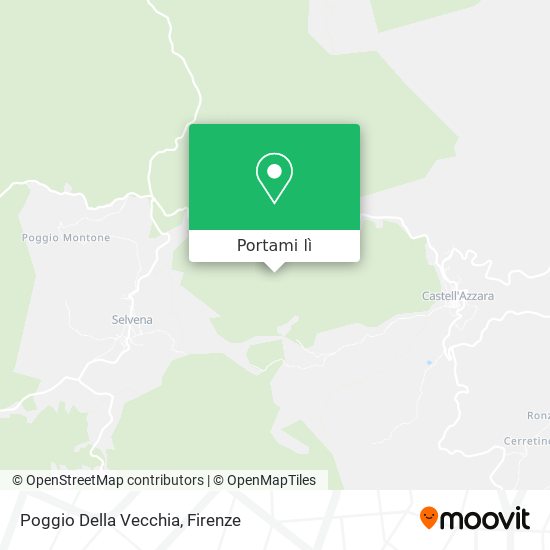 Mappa Poggio Della Vecchia