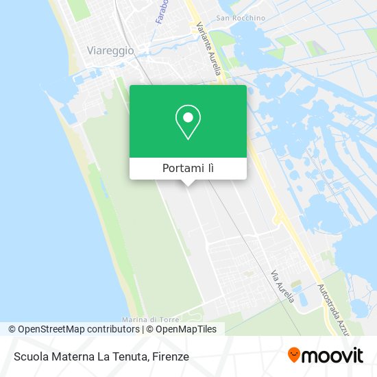 Mappa Scuola Materna La Tenuta