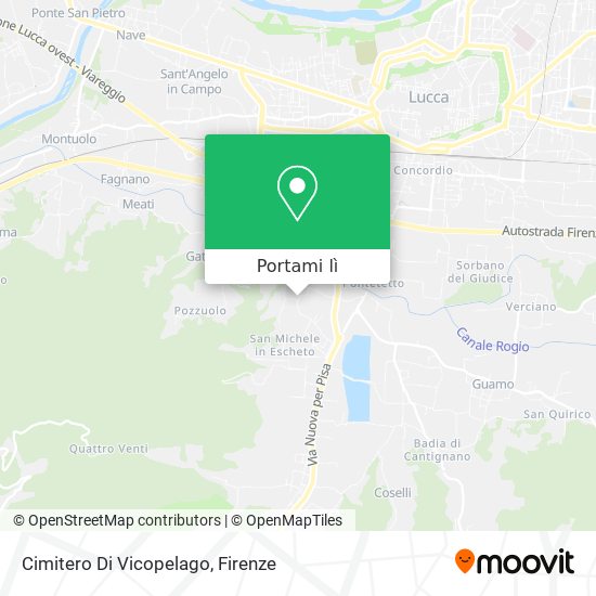 Mappa Cimitero Di Vicopelago