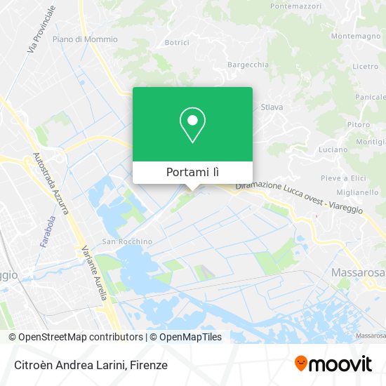 Mappa Citroèn Andrea Larini