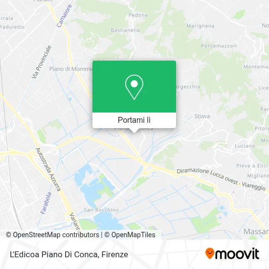 Mappa L'Edicoa Piano Di Conca