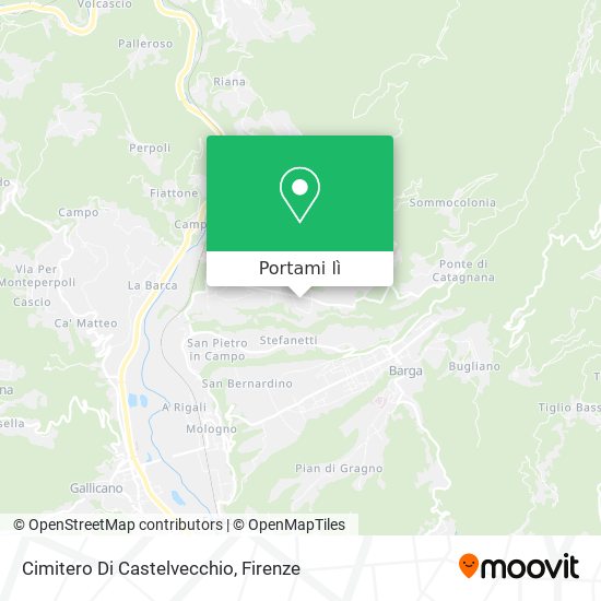 Mappa Cimitero Di Castelvecchio