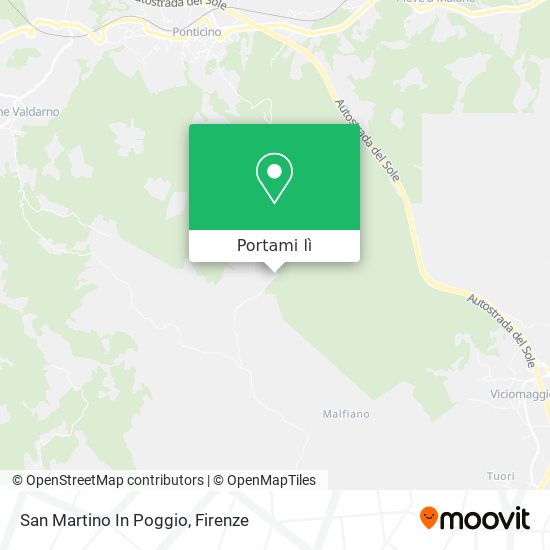 Mappa San Martino In Poggio