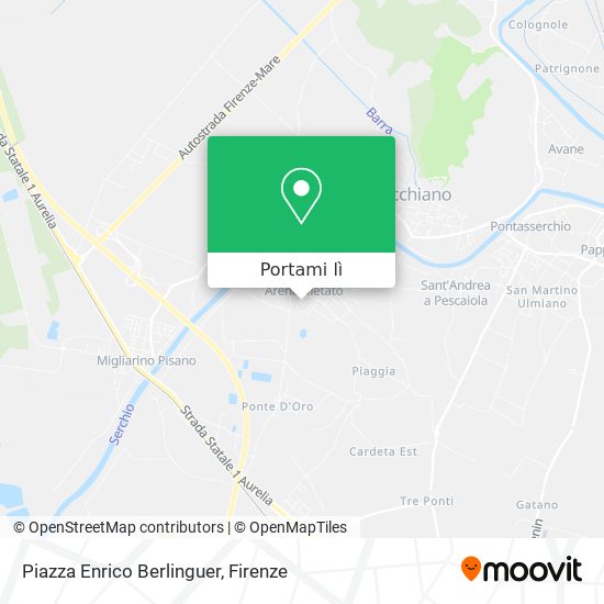 Mappa Piazza Enrico Berlinguer