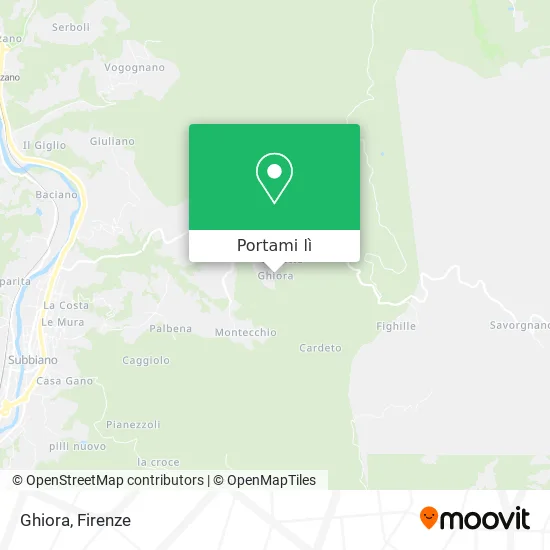 Mappa Ghiora