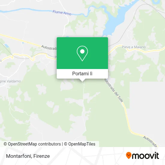 Mappa Montarfoni