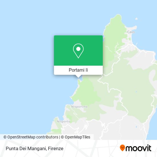 Mappa Punta Dei Mangani