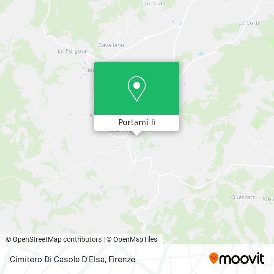 Mappa Cimitero Di Casole D'Elsa