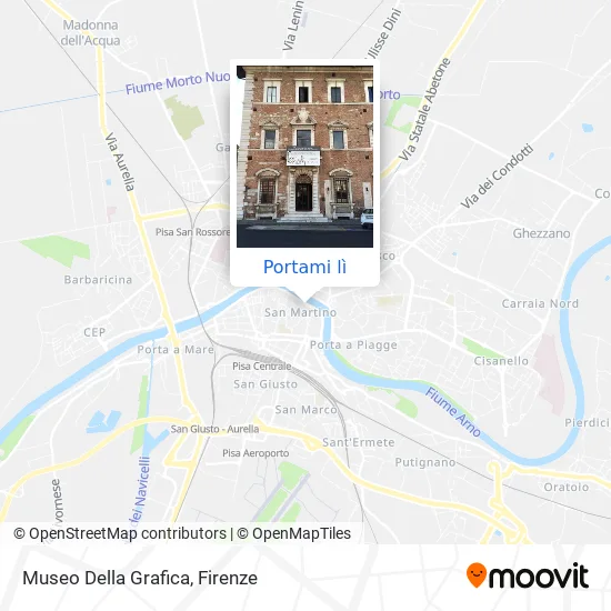 Mappa Museo Della Grafica