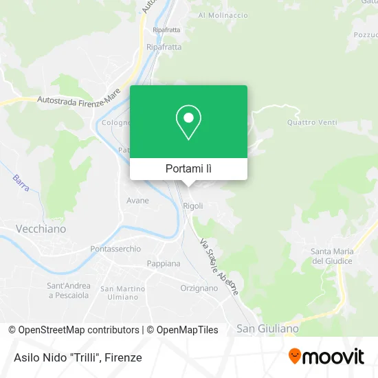 Mappa Asilo Nido "Trilli"