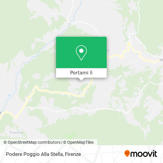 Mappa Podere Poggio Alla Stella