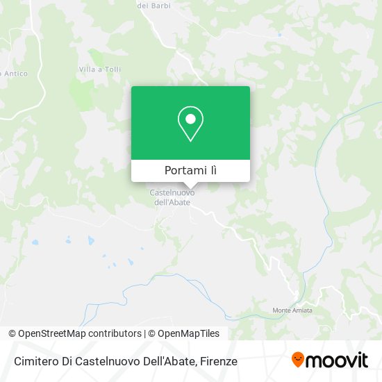 Mappa Cimitero Di Castelnuovo Dell'Abate