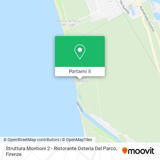 Mappa Struttura Montioni 2 - Ristorante Osteria Del Parco