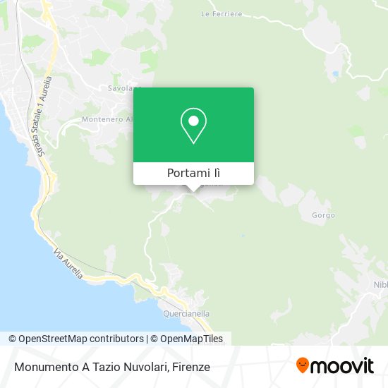 Mappa Monumento A Tazio Nuvolari