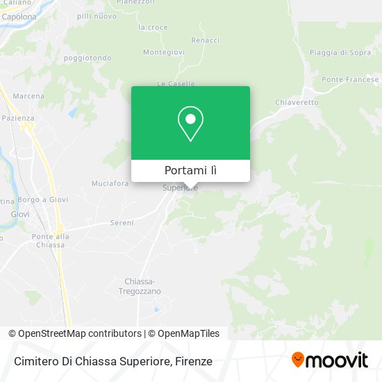 Mappa Cimitero Di Chiassa Superiore