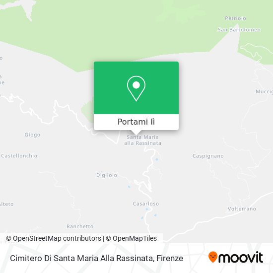 Mappa Cimitero Di Santa Maria Alla Rassinata
