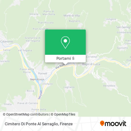 Mappa Cimitero Di Ponte Al Serraglio