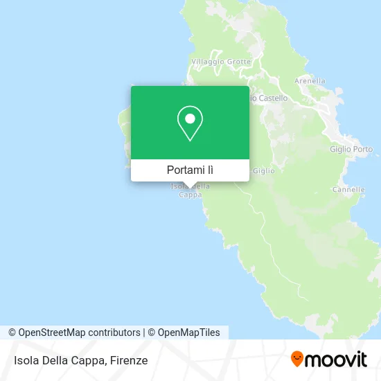 Mappa Isola Della Cappa