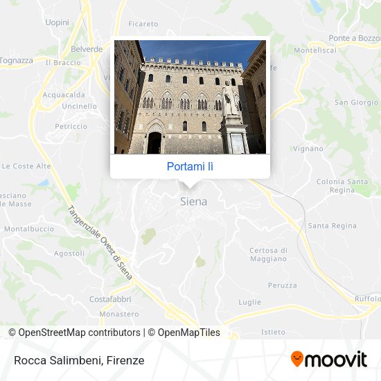 Mappa Rocca Salimbeni