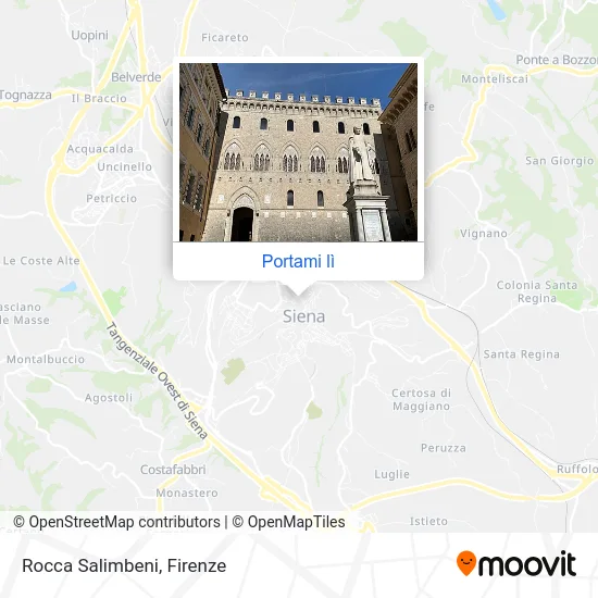 Mappa Rocca Salimbeni