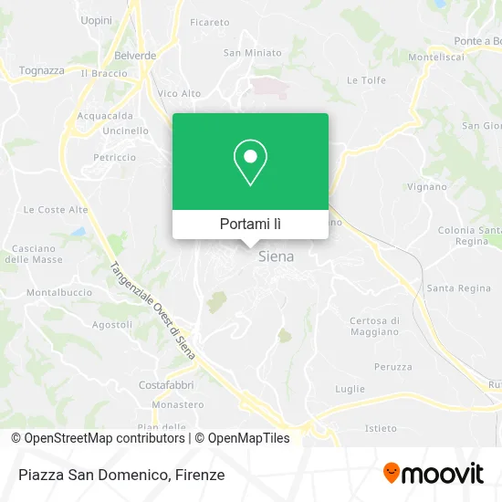 Mappa Piazza San Domenico