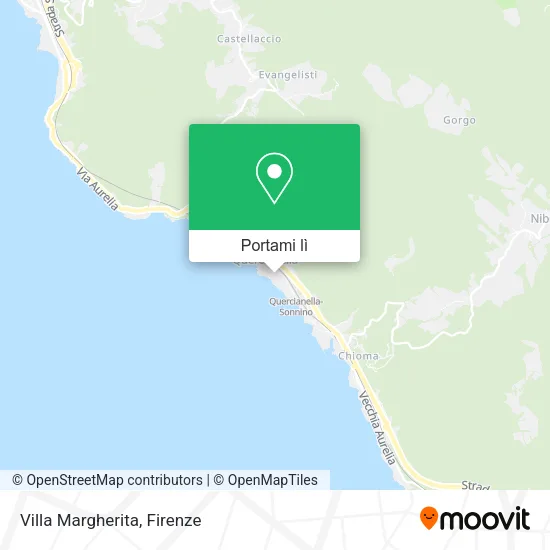 Mappa Villa Margherita