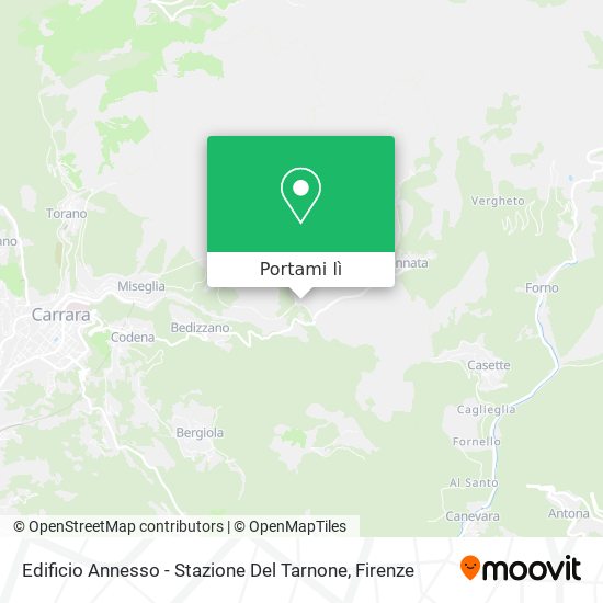 Mappa Edificio Annesso - Stazione Del Tarnone