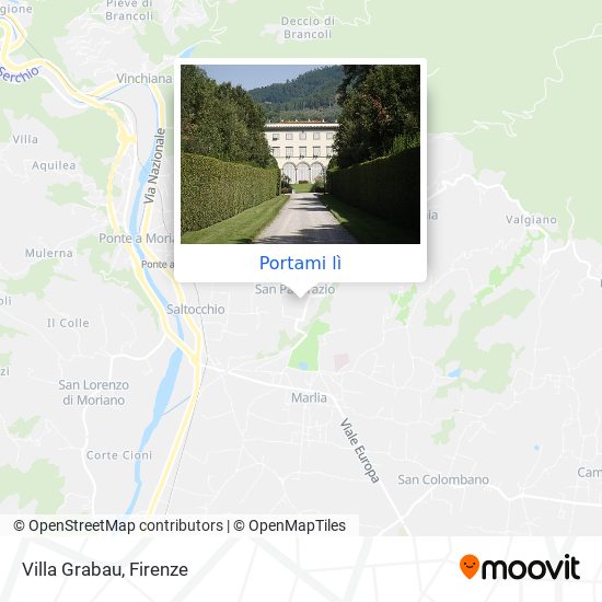 Mappa Villa Grabau