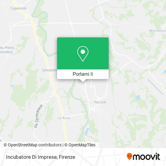 Mappa Incubatore Di Imprese