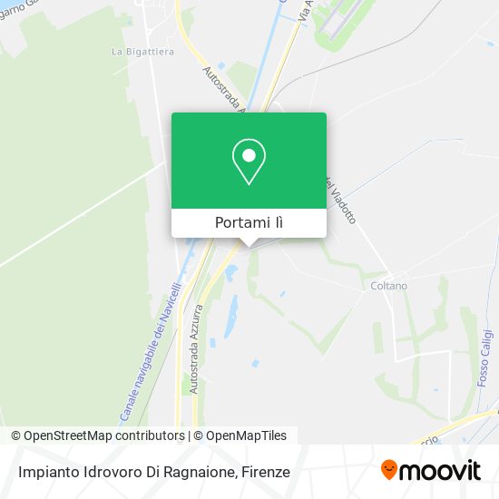 Mappa Impianto Idrovoro Di Ragnaione