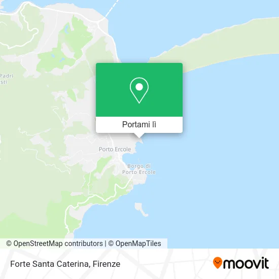 Mappa Forte Santa Caterina