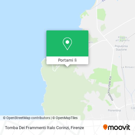 Mappa Tomba Dei Frammenti Italo Corinzi