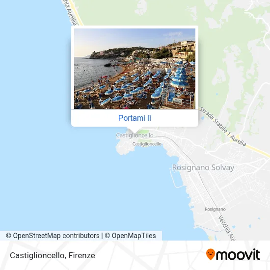 Mappa Castiglioncello