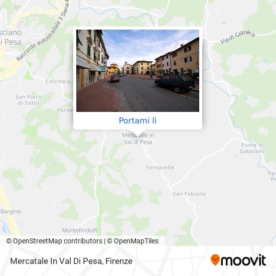 Mappa Mercatale In Val Di Pesa