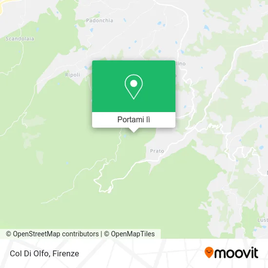 Mappa Col Di Olfo