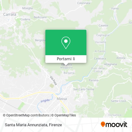 Mappa Santa Maria Annunziata
