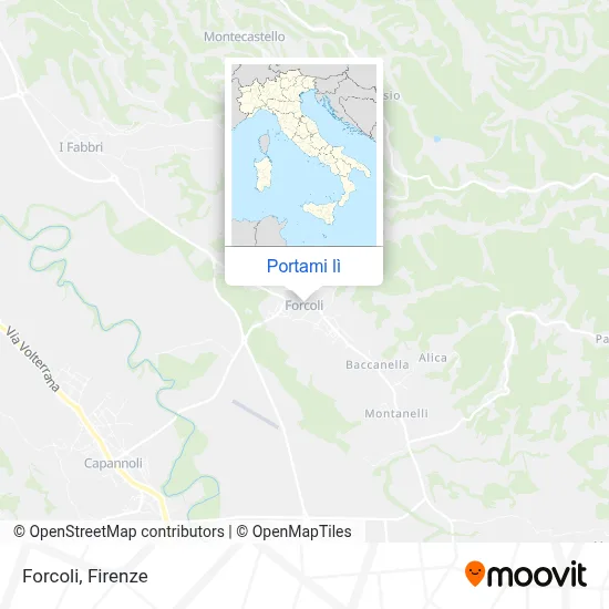 Mappa Forcoli