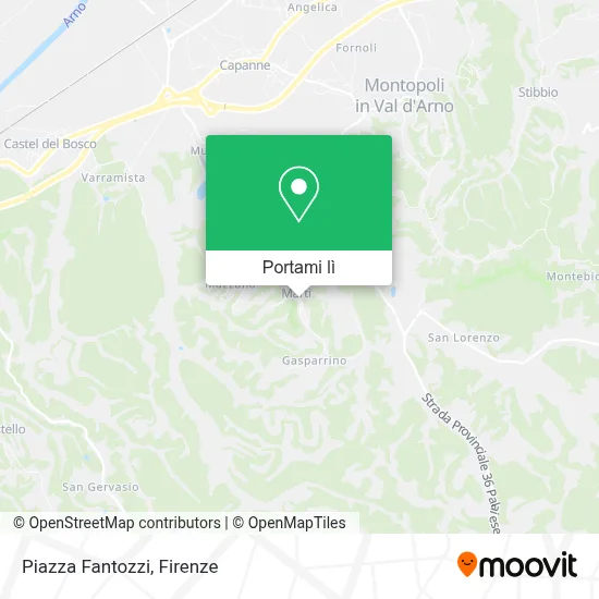 Mappa Piazza Fantozzi