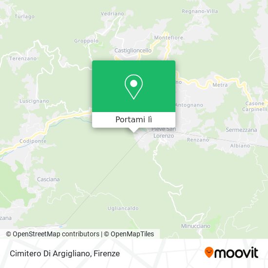 Mappa Cimitero Di Argigliano