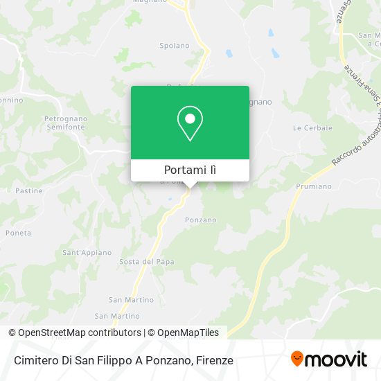 Mappa Cimitero Di San Filippo A Ponzano