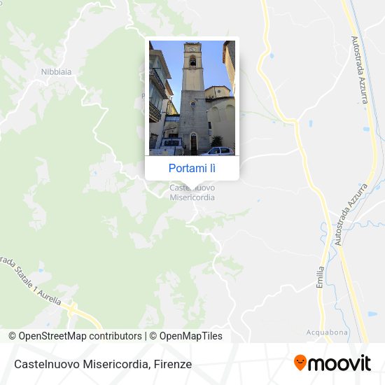 Mappa Castelnuovo Misericordia