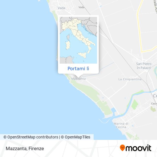 Mappa Mazzanta