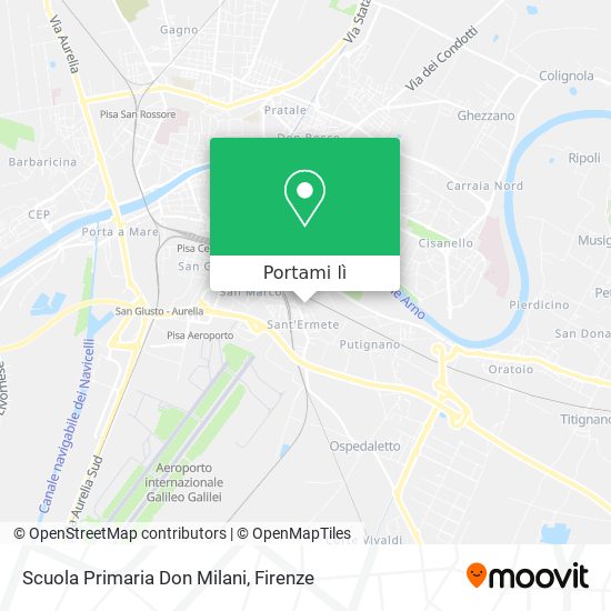 Mappa Scuola Primaria Don Milani